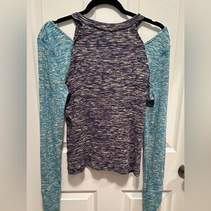 We the Free Multicolor Long Sleeve Of the Shoulder Top Sz XL Great condition